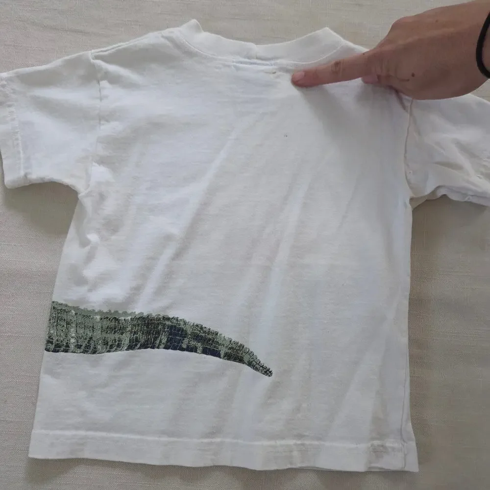 Vintage Oshkosh Alligator Cotton Tee 3t